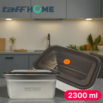 TaffHOME Kotak Makan Anti Tumpah Lunch Bento Box Stainless Steel 201 - KT273