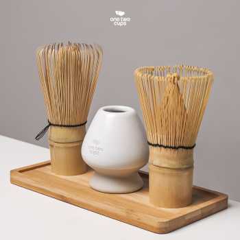 One Two Cups Whisk Stand Matcha Chasen Tate Dudukan Pengaduk - NA-153 Gambar produk One Two Cups Whisk Stand Matcha Chasen Tate Dudukan Pengaduk - NA-153