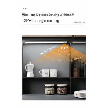 YIJUN Lampu LED Ultra Thin Motion Sensor Cabinet Light 3in1 Color 40cm - L1005 Gambar produk YIJUN Lampu LED Ultra Thin Motion Sensor Cabinet Light 3in1 Color 40cm - L1005