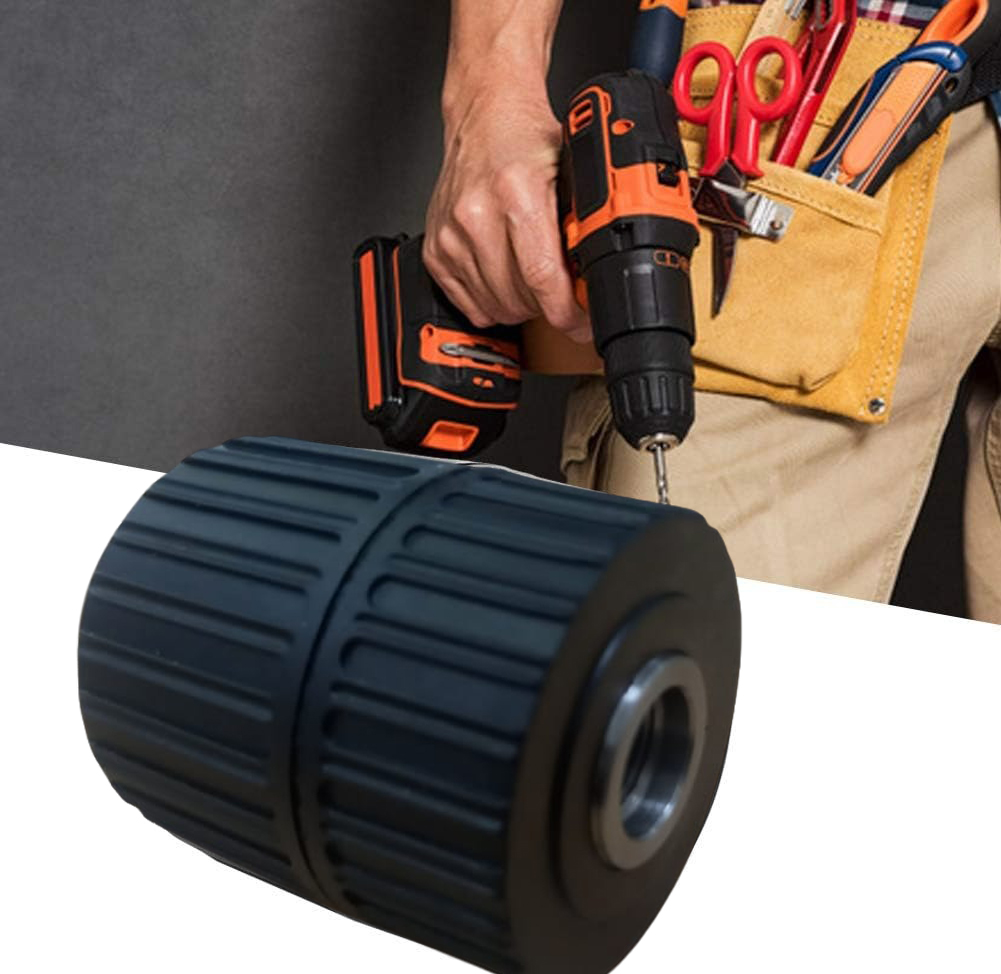 WALFRONT Adaptor Bor Self Tighten Drill Chuck 2-13mm 1/2-20UNF - WA3 Gambar produk WALFRONT Adaptor Bor Self Tighten Drill Chuck 2-13mm 1/2-20UNF - WA3