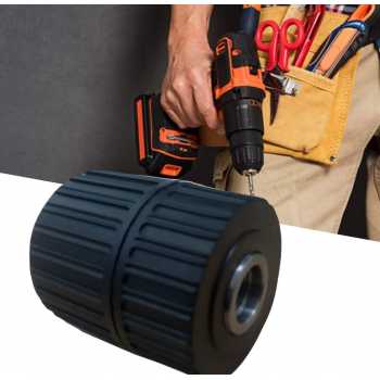 WALFRONT Adaptor Bor Self Tighten Drill Chuck 2-13mm 1/2-20UNF - WA3 Gambar produk WALFRONT Adaptor Bor Self Tighten Drill Chuck 2-13mm 1/2-20UNF - WA3