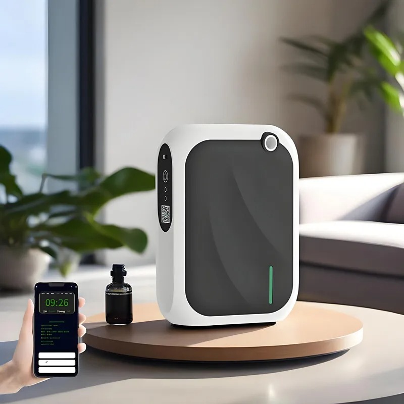 Gambar produk Fockety Diffuser Essential Oil Aromatherapy Bluetooth 4 Speed 140ml - XS105