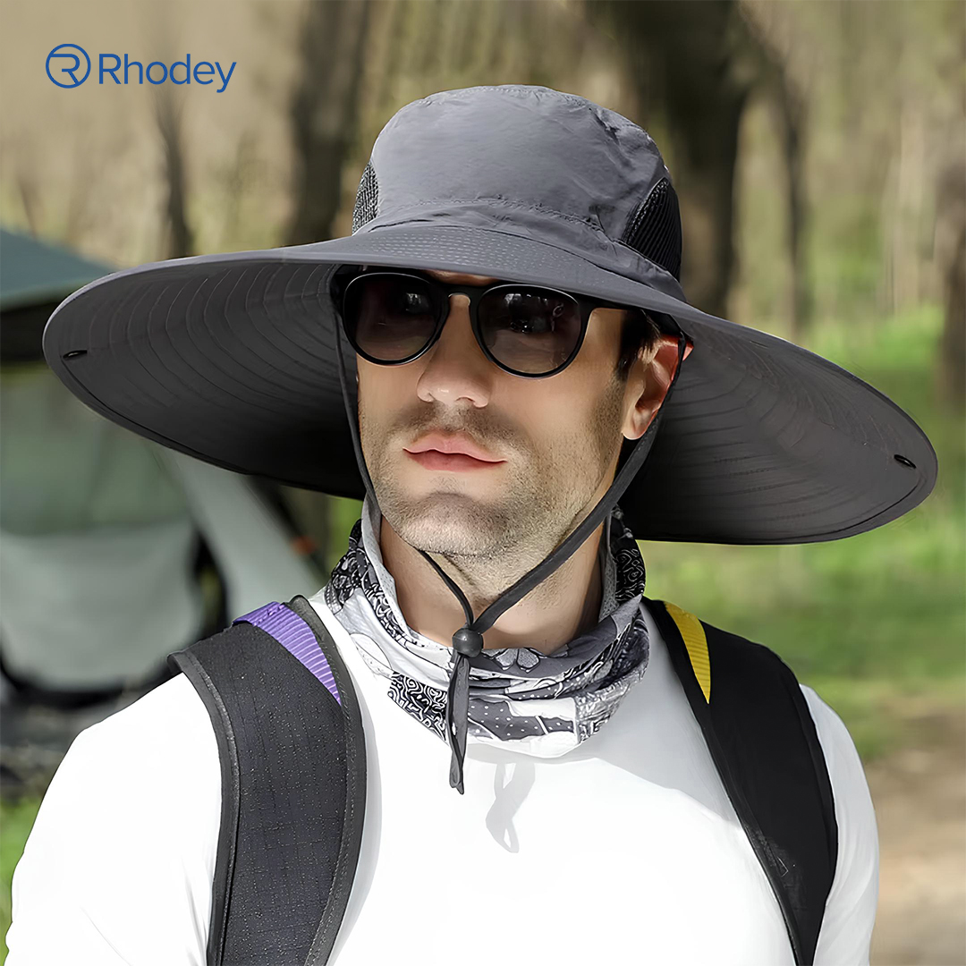 Gambar produk Rhodey Topi Rimba Outdoor Anti UV Boonie Hat Polyester - B60