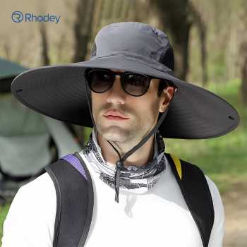 Rhodey Topi Rimba Outdoor Anti UV Boonie Hat Polyester - B60