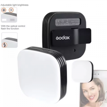 Gambar produk Godox Lampu Smartphone Mini Portable Flashlight 32 LED 1.4W 300mAh - M32
