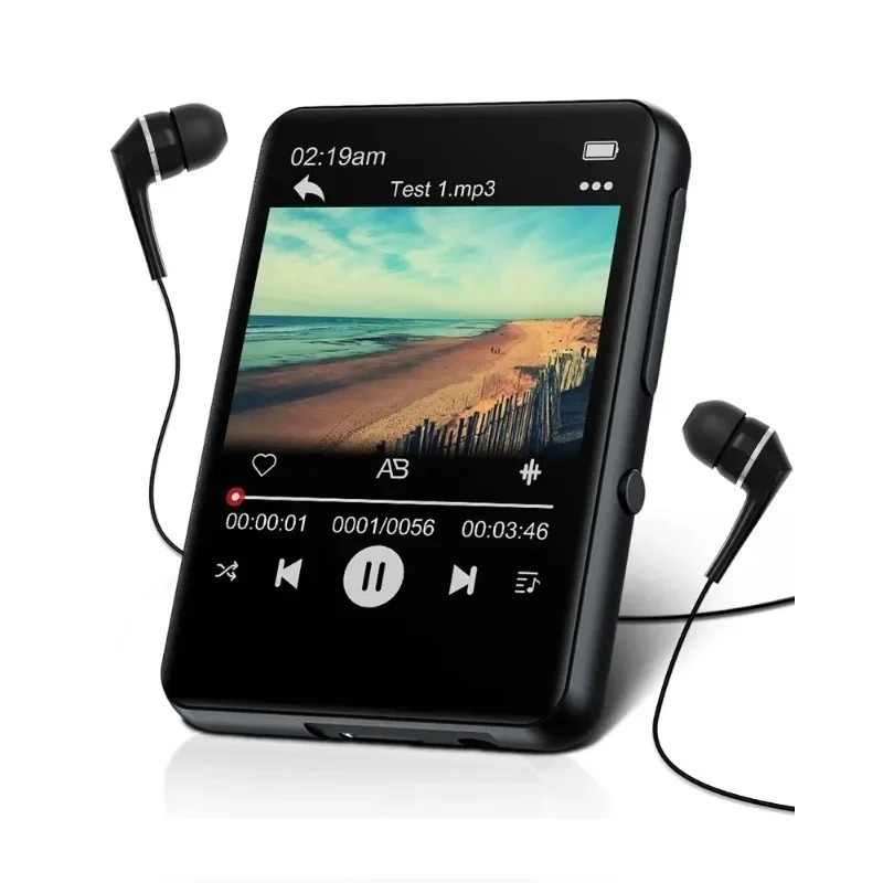 Gambar produk AIRME MP3 Digital Audio Player HiFi Bluetooth Touch Screen 300mAh - A240