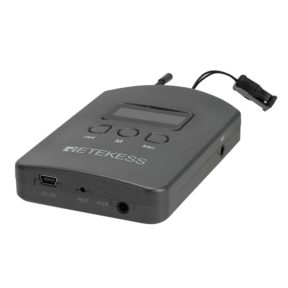 RETEKESS Audio Tour Guide Wireless Transmitter 36 Channel Mic 1900mAh - TT112 Gambar produk RETEKESS Audio Tour Guide Wireless Transmitter 36 Channel Mic 1900mAh - TT112