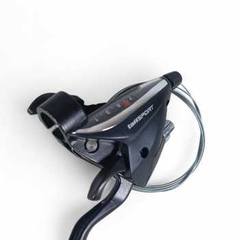 Gambar produk TaffSPORT Mezzo Shifter Handle Brake Rem Sepeda 2 PCS 7 Speed - ST-EF65
