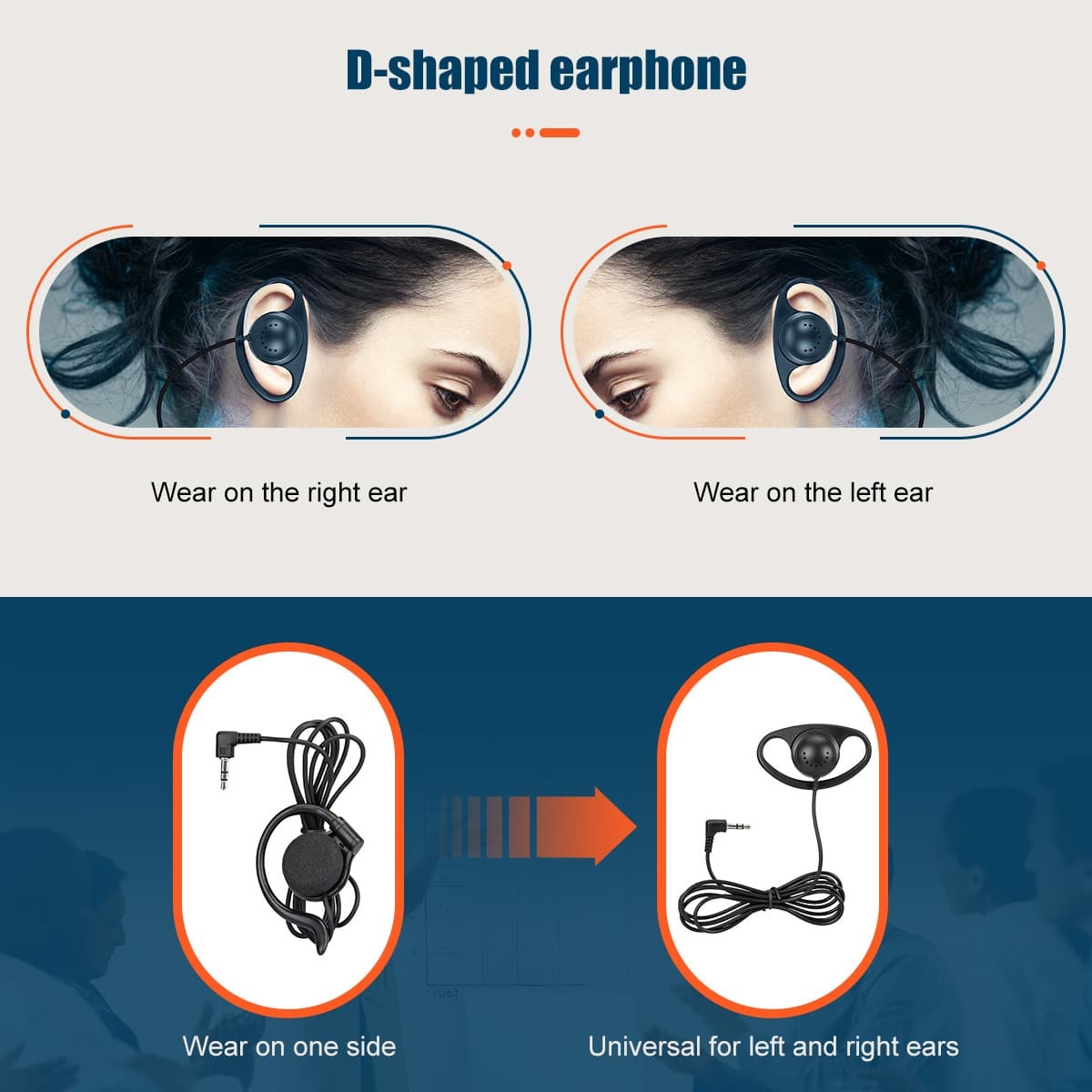 RETEKESS Audio Tour Guide Wireless Receiver 900mAh with Earphone - T131S Gambar produk RETEKESS Audio Tour Guide Wireless Receiver 900mAh with Earphone - T131S