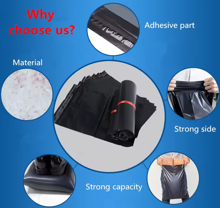 Leotrusting Kantong Plastik Sampah Plastic Bag Adhesive Seal 100PCS 50x65cm - LT22 Gambar produk Leotrusting Kantong Plastik Sampah Plastic Bag Adhesive Seal 100PCS 50x65cm - LT22