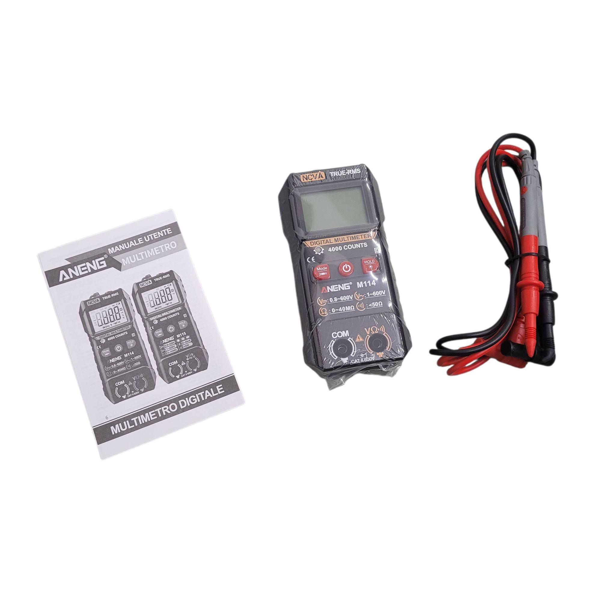 Gambar produk ANENG Digital Multimeter Mini Voltage Tester True RMS - M114