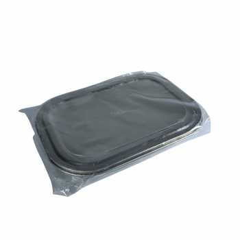 Gambar produk WIMPY Piring Makan Stainless Steel 304 Tray Fast Food 4 Grid - W-005