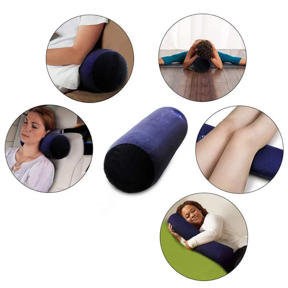 Anhui Bantal Guling Angin Portable Travel Inflatable Pillow PVC - 0048 Gambar produk Anhui Bantal Guling Angin Portable Travel Inflatable Pillow PVC - 0048