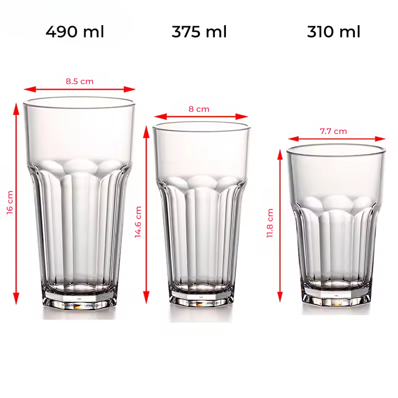 Senno Gelas Kaca Transparan Tahan Panas Kopi Teh Octagonal Drink Glass 375ml - SN501 Gambar produk Senno Gelas Kaca Transparan Tahan Panas Kopi Teh Octagonal Drink Glass 375ml - SN501
