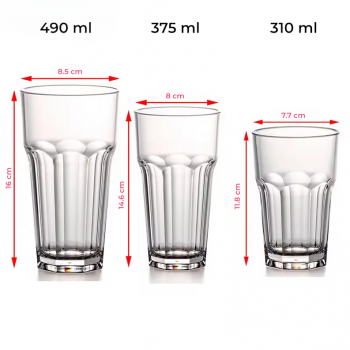 Senno Gelas Kaca Transparan Tahan Panas Kopi Teh Octagonal Drink Glass 375ml - SN501 Gambar produk Senno Gelas Kaca Transparan Tahan Panas Kopi Teh Octagonal Drink Glass 375ml - SN501