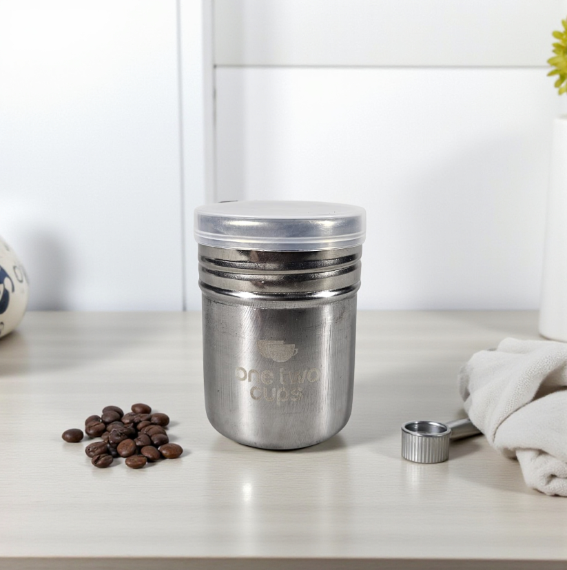 Gambar produk One Two Cups Penabur Bubuk Stensil Kopi Coklat Gula Barista Size S - HY1801504