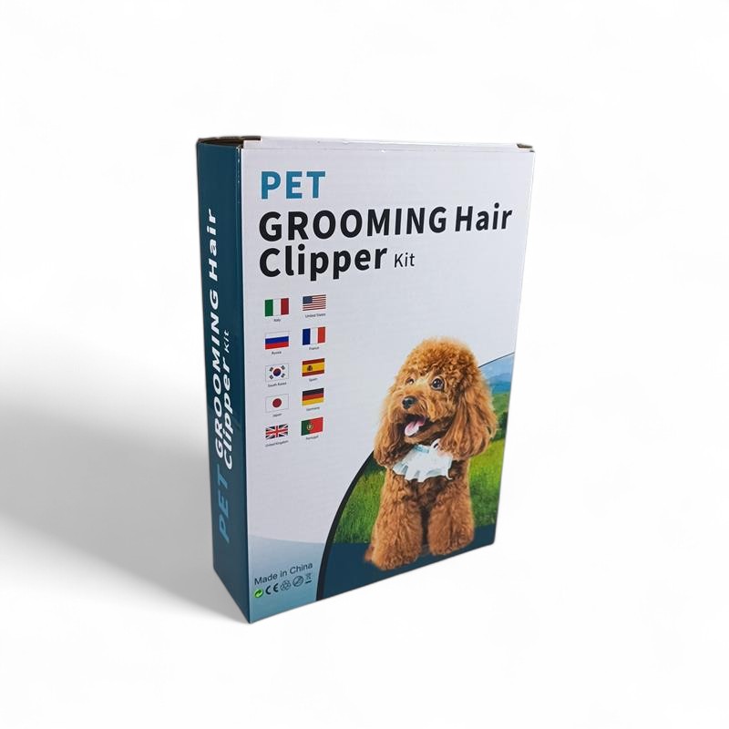 BOJAFA Alat Cukur Bulu Hewan Anjing Kucing 1200mAh - C7 Gambar produk BOJAFA Alat Cukur Bulu Hewan Anjing Kucing 1200mAh - C7