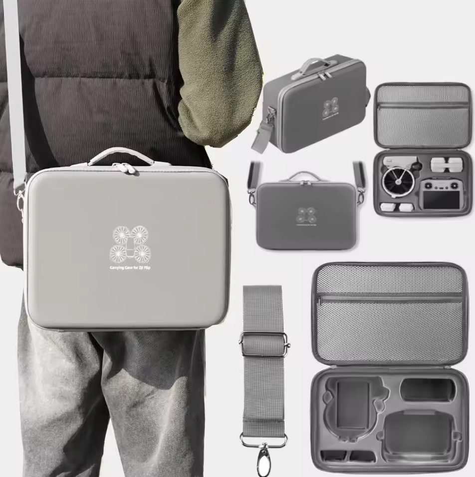 ALLOYSEED Tas Drone Shoulder Bag Protect Case Waterproof for DJI Flip - FJ20 Gambar produk ALLOYSEED Tas Drone Shoulder Bag Protect Case Waterproof for DJI Flip - FJ20