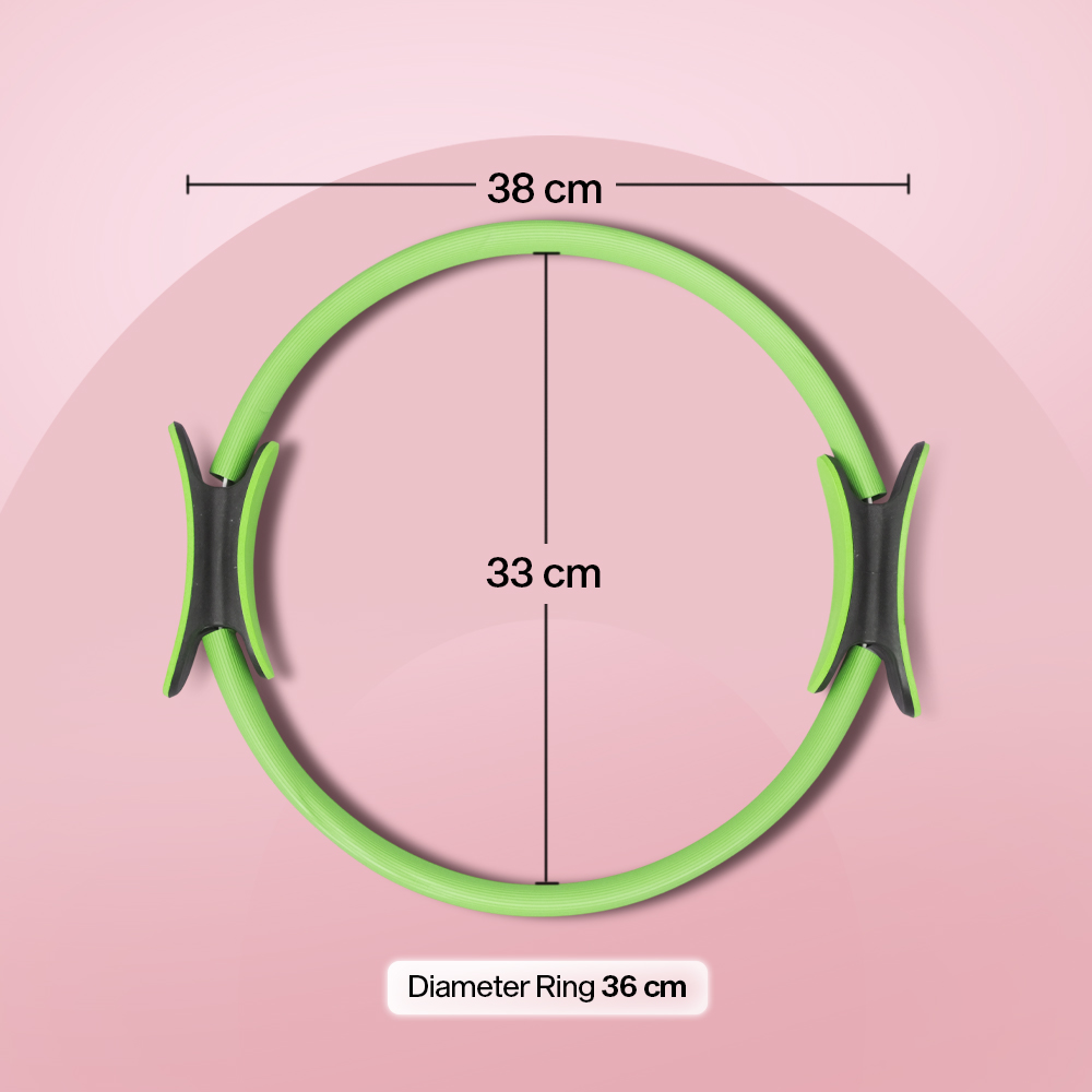 YIWU Magic Ring Resistance Pilates Circle Yoga Fitness 36cm - YW219 Gambar produk YIWU Magic Ring Resistance Pilates Circle Yoga Fitness 36cm - YW219
