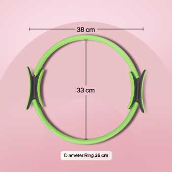 YIWU Magic Ring Resistance Pilates Circle Yoga Fitness 36cm - YW219 Gambar produk YIWU Magic Ring Resistance Pilates Circle Yoga Fitness 36cm - YW219