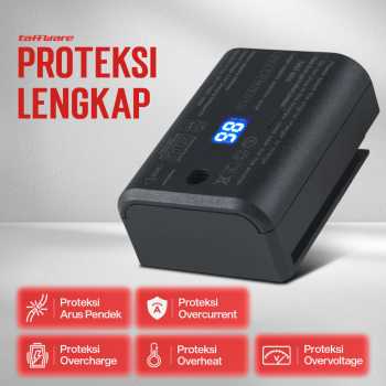 Taffware Baterai Laser Level 3D Rechargeable Battery with LED Display 2400mAh - BM03 Gambar produk Taffware Baterai Laser Level 3D Rechargeable Battery with LED Display 2400mAh - BM03