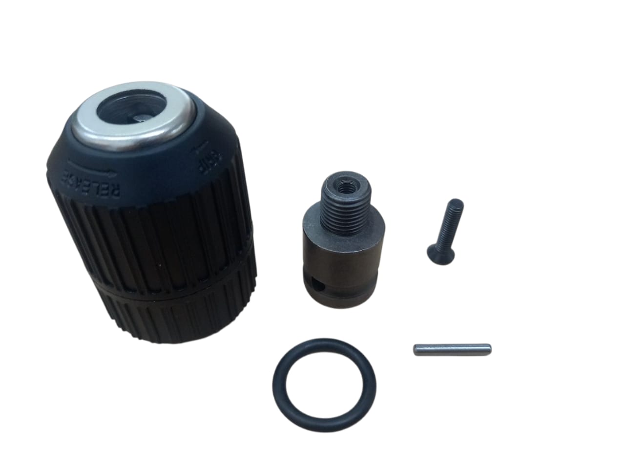 WALFRONT Adaptor Bor Self Tighten Drill Chuck 2-13mm 1/2-20UNF - WA3 Gambar produk WALFRONT Adaptor Bor Self Tighten Drill Chuck 2-13mm 1/2-20UNF - WA3