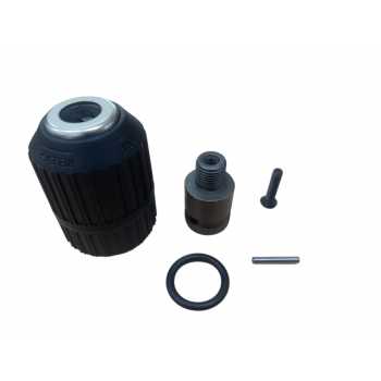 WALFRONT Adaptor Bor Self Tighten Drill Chuck 2-13mm 1/2-20UNF - WA3 Gambar produk WALFRONT Adaptor Bor Self Tighten Drill Chuck 2-13mm 1/2-20UNF - WA3