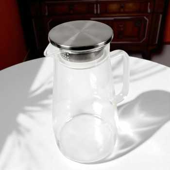 One Two Cups Teko Pitcher Kaca Tahan Panas Api Water Jug 1.9L - SL330