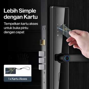 Gambar produk SUOYUN Smart Door Lock Fingerprint Password Card - B09