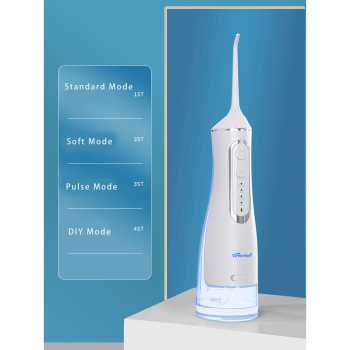 Gambar produk TaffOmicron Water Flosser Dental Irrigator Pembersih Karang Gigi 320ml - BV-612