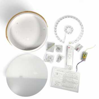FEDIMA Lampu Plafon LED Ceiling Light Dimmable 3in1 Color 30cm 40W - FD-324 Gambar produk FEDIMA Lampu Plafon LED Ceiling Light Dimmable 3in1 Color 30cm 40W - FD-324