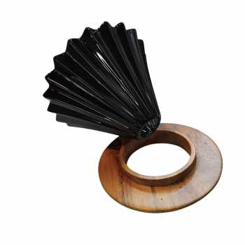 DROHOEY V60 Coffee Dripper Alat Seduh Kopi Manual Keramik 2-4 Cup - DH024 Gambar produk DROHOEY V60 Coffee Dripper Alat Seduh Kopi Manual Keramik 2-4 Cup - DH024