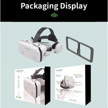 Gambar produk Shinecon VR Box 3D IMAX Screen Virtual Reality Glasses With Headphone - SC-G15E