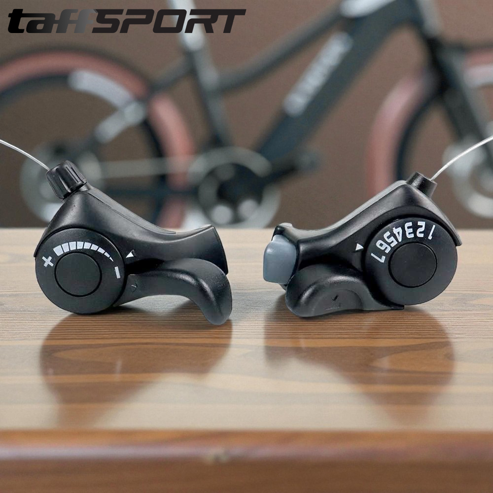 TaffSPORT Apex 7 Speed Trigger Shifter Sepeda Gunung 2 PCS - SL-TX30 Gambar produk TaffSPORT Apex 7 Speed Trigger Shifter Sepeda Gunung 2 PCS - SL-TX30