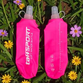 TaffSPORT Botol Minum Soft Flask Foldable Sport Water TPU 500 ml - TF009