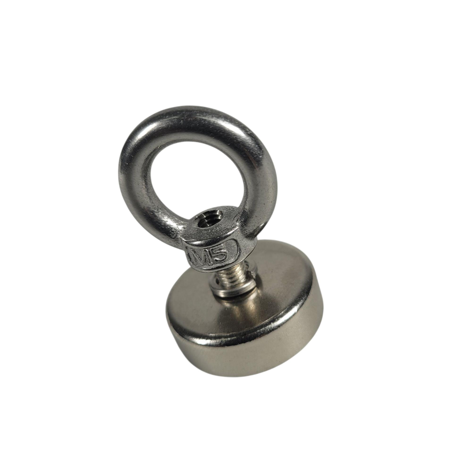 Gambar produk Taffware Magnet Gantungan Round Hook Strong Neodymium 25mm - D25