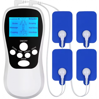 TENS Alat Pijat Elektrik Mini Electrolade Massage Pads with 4 Patches - SC-659