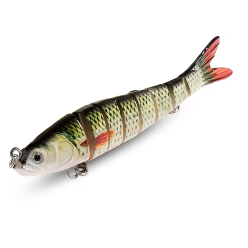 Gambar produk GOBAIT Umpan Pancing Ikan Lifelike Fish Bait Lure 8 Section 13.5cm 27g - GB-13