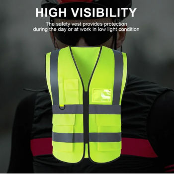 Gambar produk SPARDWEAR Rompi Proyek K3 Safety Vest Reflective Visibility All Size - 315