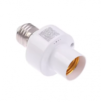 Gambar produk ASLEA Fitting Lampu Soket Pintar Adapter Smart Lamp Bluetooth App E27 - 264N
