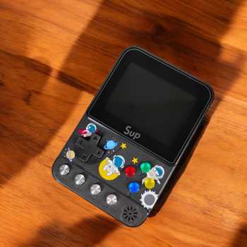Gambar produk SUP Retro Portable Handheld Console 500 Game 2.8 Inch 128MB RAM - F5
