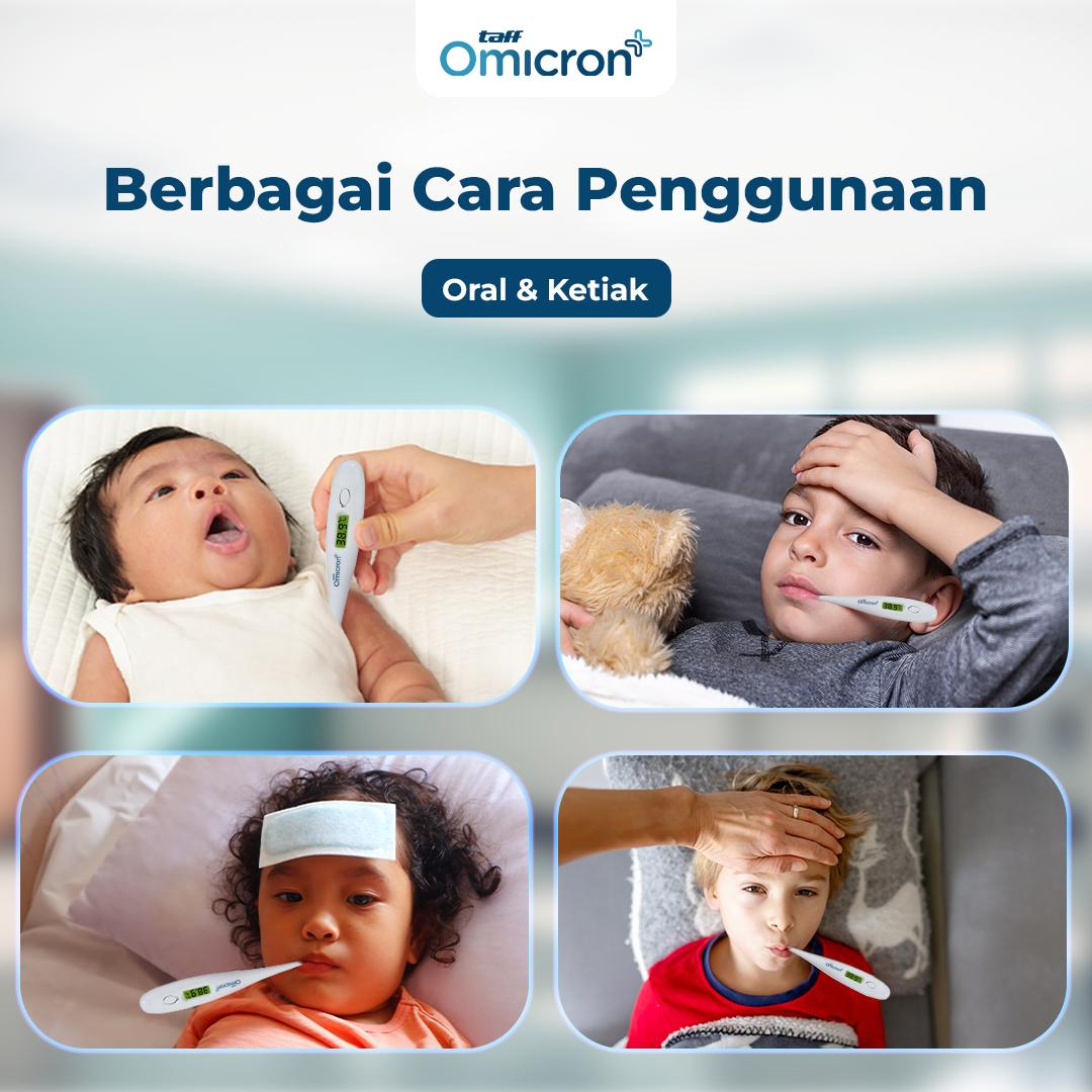 Gambar produk TaffOmicron Digital Thermometer with Beeper - KT-DT4B