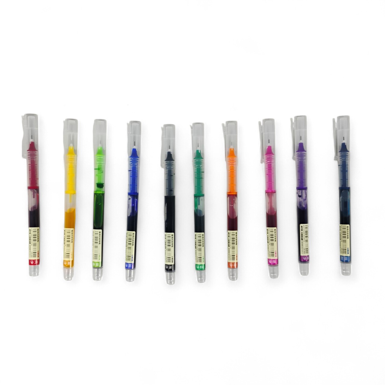 Gambar produk Xuanxuan Pulpen Bolpen Warna Warni Color Ballpoint Gel Pen 0.5mm 10PCS - XX633