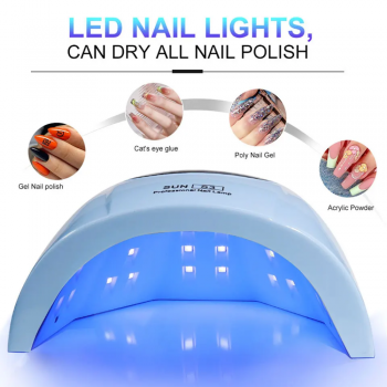 Gambar produk Limegirl Pengering Kutek UV Lamp Nail Dryer Sensor LCD Display - SUNS3