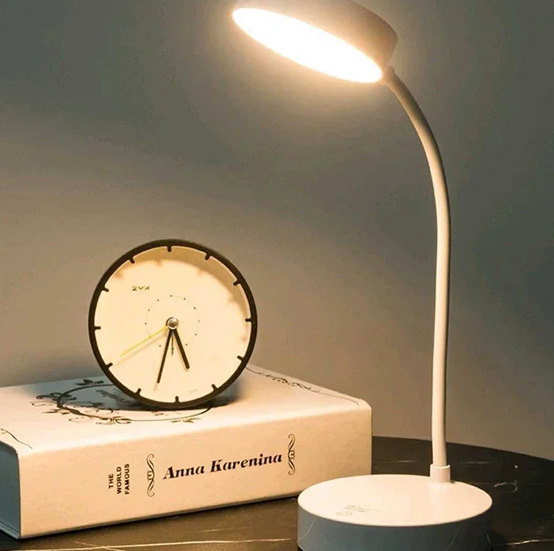 FREN Lampu Baca LED Stepless Dimming Lamp 3 Colors Rechargeable 800mAh - FR25 Gambar produk FREN Lampu Baca LED Stepless Dimming Lamp 3 Colors Rechargeable 800mAh - FR25