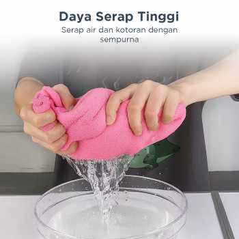 Gambar produk SHUMAI Kain Lap Microfiber Mobil Cleaning Towel Soft High Absorption 30x70cm - SH3