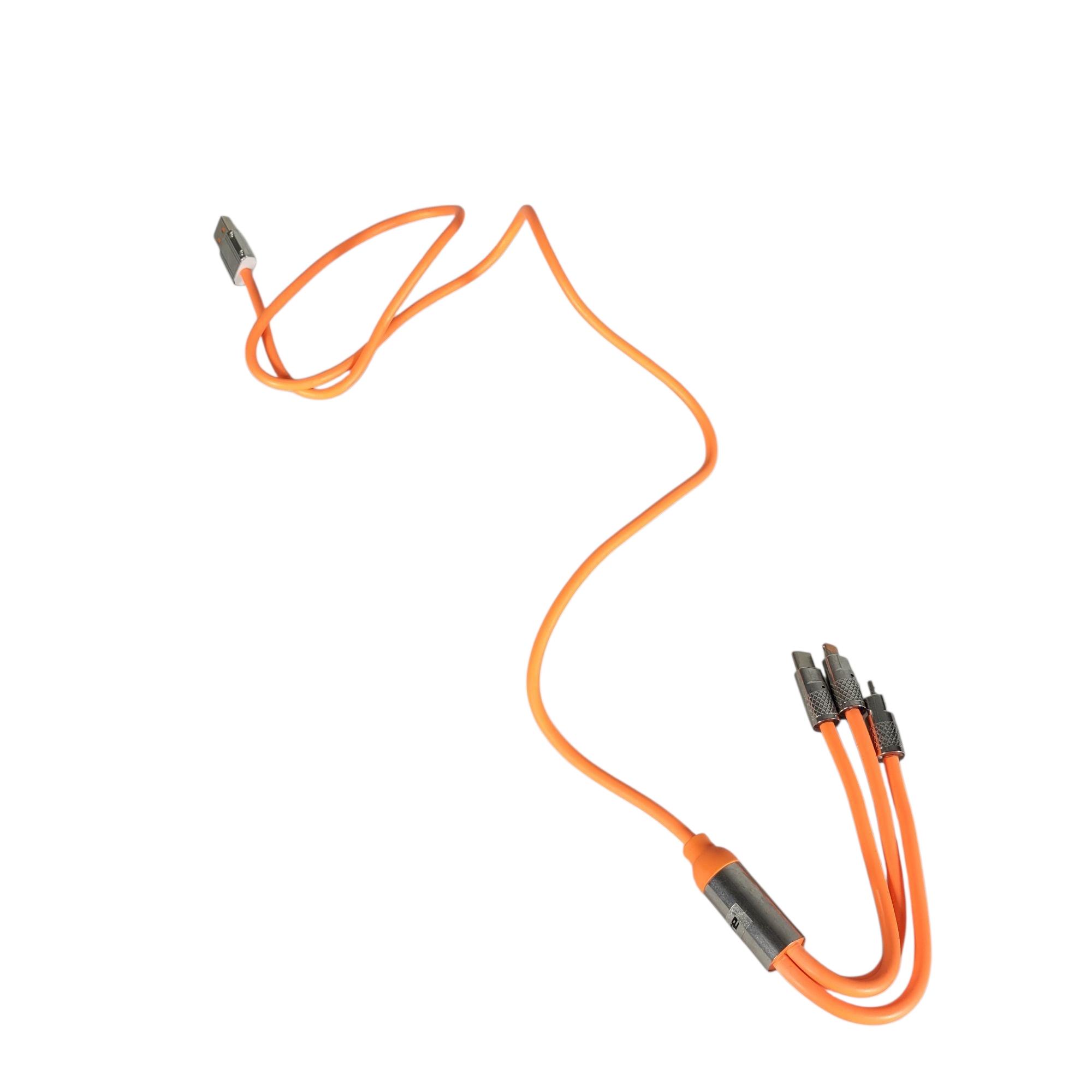 Taffware Kabel Charger 3in1 Fast Charging Lightning Micro USB C 1.1M - D8 Gambar produk Taffware Kabel Charger 3in1 Fast Charging Lightning Micro USB C 1.1M - D8
