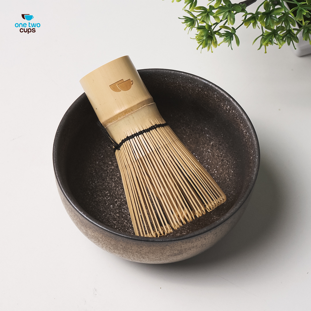 One Two Cups Chasen Bamboo Matcha Whisk Pengaduk Teh Jepang 84 Tangkai - FMCA Gambar produk One Two Cups Chasen Bamboo Matcha Whisk Pengaduk Teh Jepang 84 Tangkai - FMCA