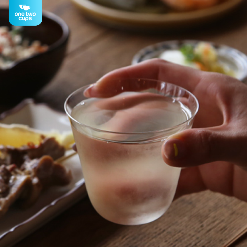 One Two Cups Gelas Whisky Cocktail Wide Mouth Thin Rock Glass 250ml - CG136 Gambar produk One Two Cups Gelas Whisky Cocktail Wide Mouth Thin Rock Glass 250ml - CG136