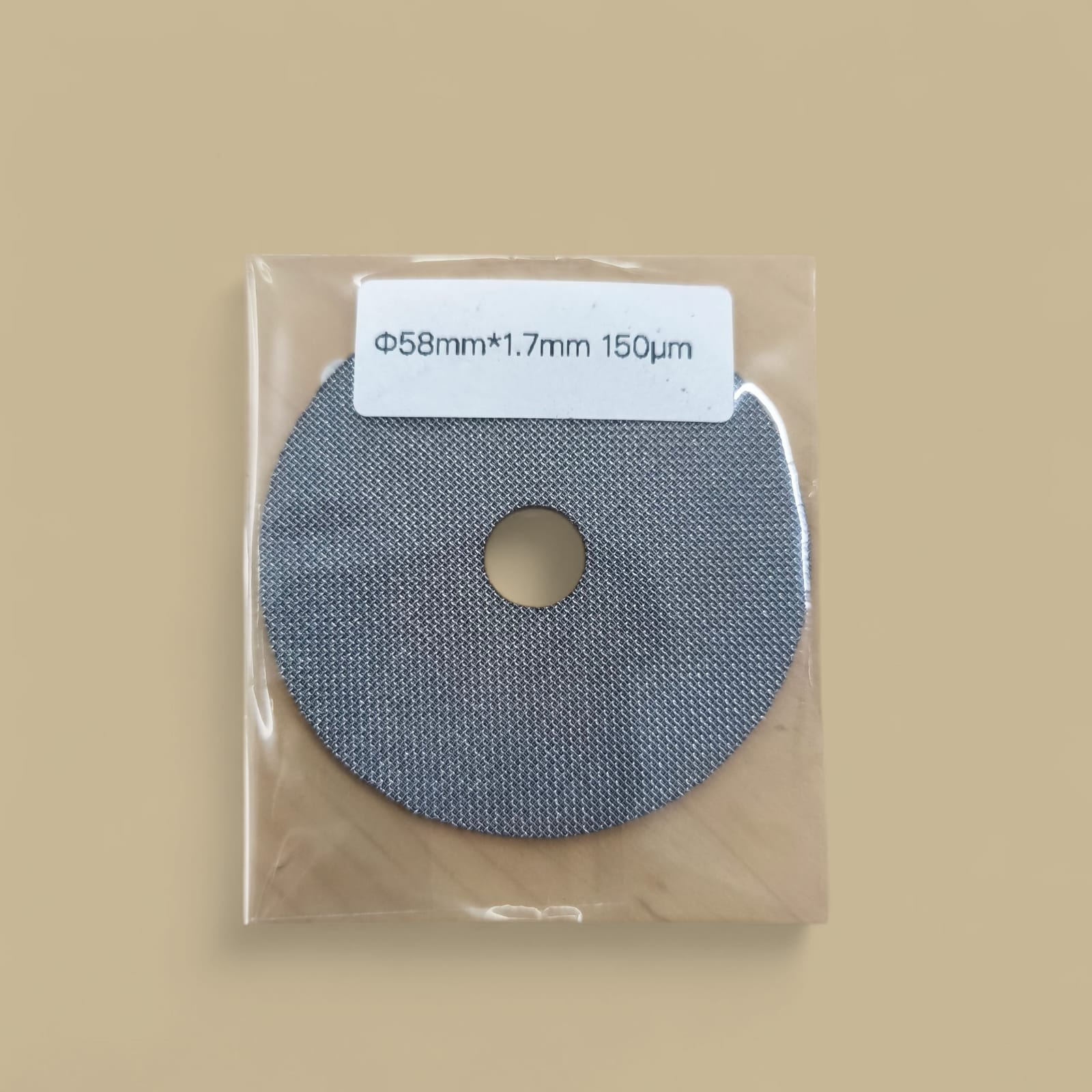 TIAJI Puck Screen Portafilter Espresso Machine 150 Micron 1.7mm Thick 58mm - TJ-150 Gambar produk TIAJI Puck Screen Portafilter Espresso Machine 150 Micron 1.7mm Thick 58mm - TJ-150